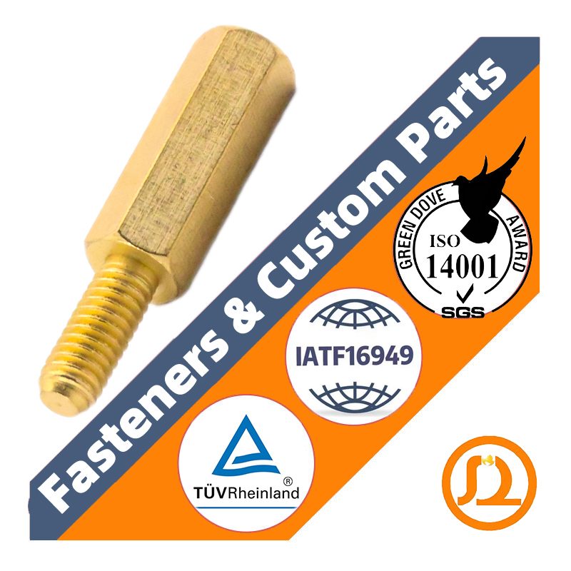 Brass threaded inserts