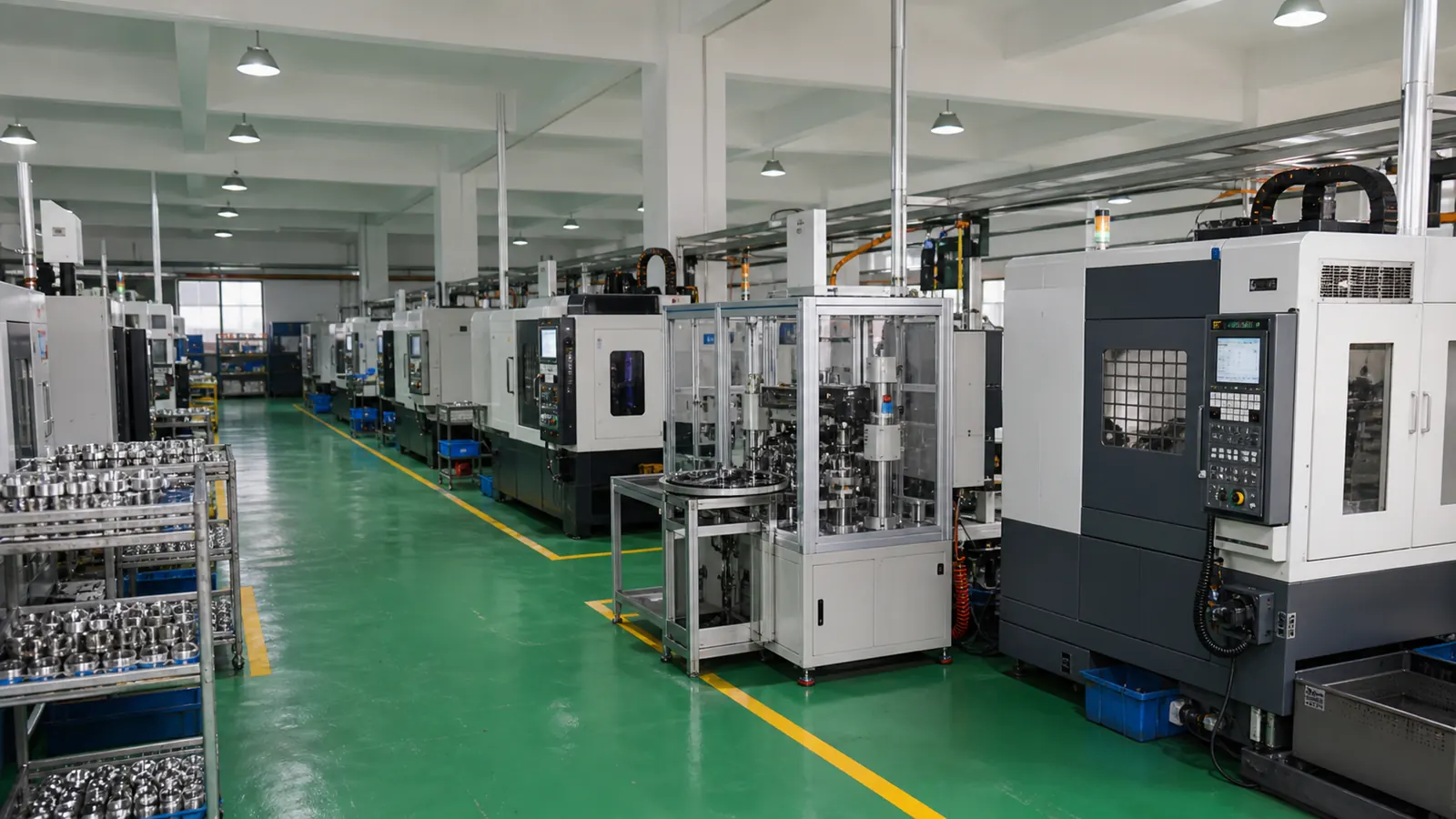 CNC and automated machining cells