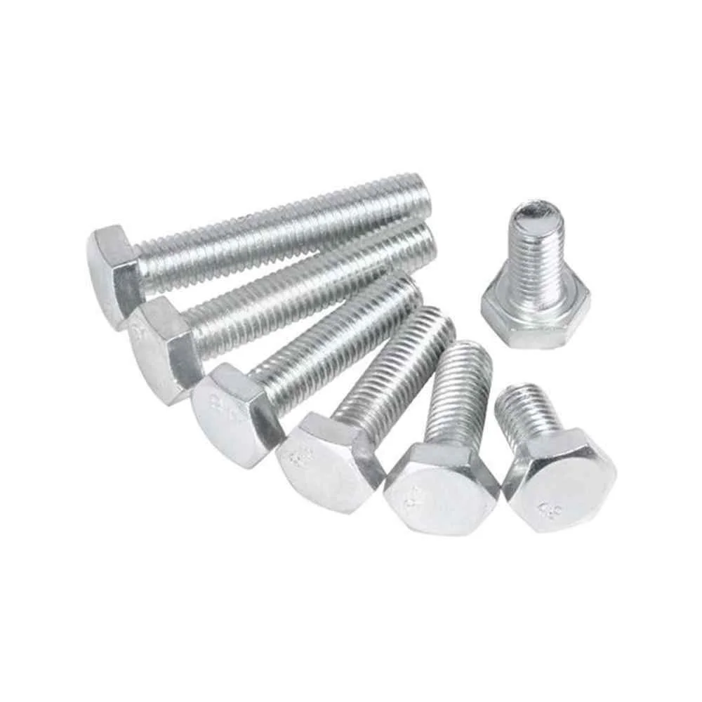 Hex bolts by grade and finish